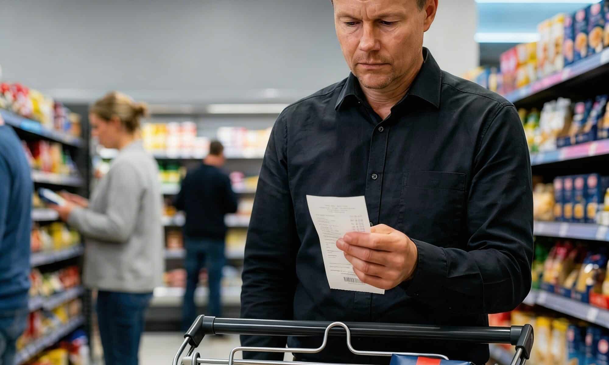 Tero Virtanen ruokakaupassa