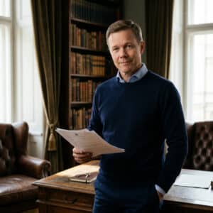 tero katselee papereitaan